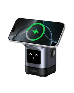 Ugreen Uno 2in1 Magnetic Wireless Charging Station - 15w