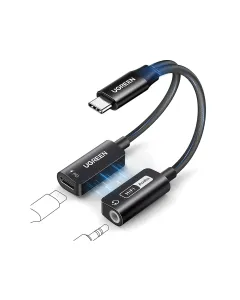 Ugreen Usb-c To 3.5mm Audio Adapter With Power Delivery