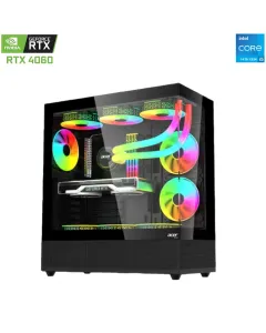 Acer Atx Intel Core I5-14th Gen Rtx 4060 Gaming Pc - Black