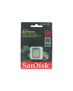 Sandisk Extreme Sdxc Card 128gb 150mb/s V30 Uhs-i U3