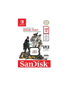 Sandisk 128gb Microsdxc Uhs-i 100mb/s Memory Card For Nintendo Switch - Apex Legends Edition