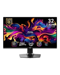 Msi Mag 321upx - 32 Inch Uhd 4k 240hz 0.03ms Hdmi 2.1 Qd-oled Gaming Monitor - Black