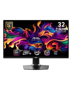 Msi Mag 321up - 32 Inch Uhd 165hz 0.03ms Hdmi 2.1 Qd-oled Gaming Monitor - Black