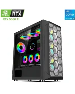 Gaming Pc Intel I5 14th Gen Rtx 5060 Ti 16gb, 1tb Ssd, 16gb Ram