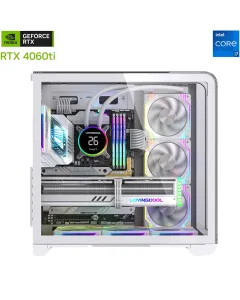 Lovingcool Intel Core I7 - 12th Gen Rtx 4060ti Gaming Pc - White