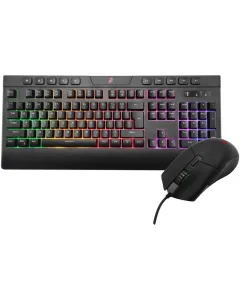 1st Player K8 Gaming Office Keyboard And Mouse Kit - Black