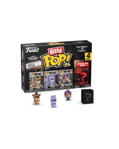 Pop Bitty 4 Pack: Fnaf- Freddy / Bonnie / Balloon Boy / Mystery