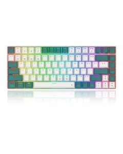 Redragon K678wg-rgb Singed Pro 3 Modes 75% Hot Swappable Mechanical Keyboard (English) - Dust Proof Red