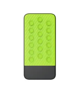 Goui Lux 10000 mAh Qi Wireless Power Bank - (Black & Green)