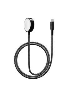 Powerology Braided Type-c Watch Charger 5w 1.2m/4ft