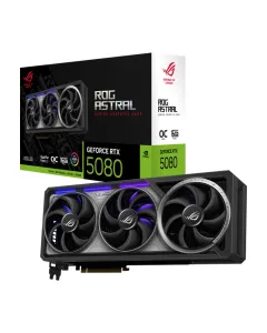 Asus Rog Astral Nvidia Geforce Rtx 5080 16gb Gddr7 Oc Edition  Graphics Card - Black