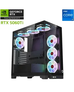 GAMEON EMPEROR INTEL CORE I7 - 12TH GEN RTX 5060TI 8GB TWIN EDGE OC GRAPHIC CARD - BLACK
