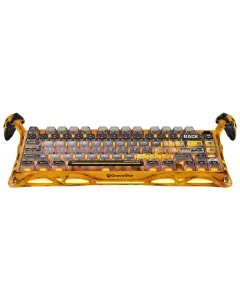 Gravastar Mercury K1 Pro 75% Wireless Mechanical Gaming Special Edition Keyboard - Battle Worn Yellow