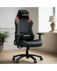 Andaseat Luna Series Large Gaming Chair - Black/red