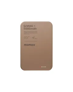 Momax Q.mag X Magnetic Wireless Power Bank 5000mah - Sandstone