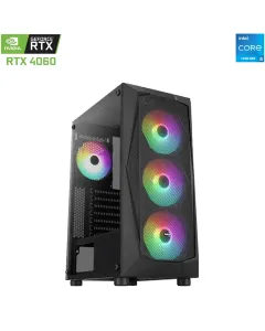 Aerocool Intel Core I5 - 12th Gen Rtx 4060 Gaming Pc - Black