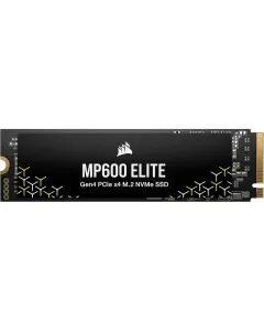 Corsair Mp600 Elite 2tb M.2 Pcie Gen4 X4 Nvme Ssd – M.2 2280 – Up To 7,000mb/sec Sequential Read – High-density 3d Tlc Nand – Black