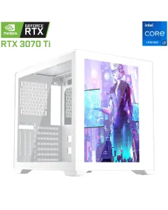 Lovingcool Intel Core I7 - 12th Gen Rtx 3070ti Gaming Pc - White