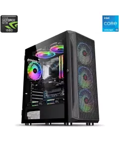 Wj Coolman Intel Core I5-13th Gen Gtx 1660 Gaming Pc - Black