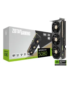 Zotac Gaming Geforce Rtx 5080 Solid Core Oc 16gb Graphic Card - Black