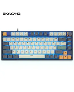 Skyloong Gk75 Rgb Gaming Keyboard Gateron Optical Yellow Switch English / Arabic Layout - Tigry