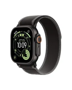 Apple Watch Ultra 3 GPS + Cellular 49mm Black Titanium Case with Black/Charcoal Trail Loop - M/L
