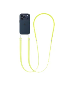 Apple Crossbody Strap – Neon Yellow