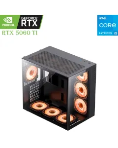 Hestart Gaming PC – Intel Core i5 14th Gen | RTX 5060 Ti 8GB | 16GB RAM | 1TB SSD
