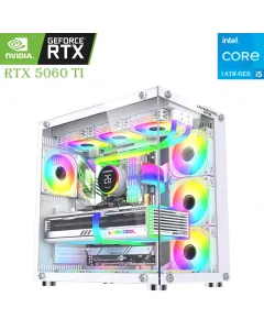 WJCOOLMAN Gaming PC – Intel Core i5 14th Gen | RTX 5060 Ti 16GB | 16GB DDR5 | 1TB SSD
