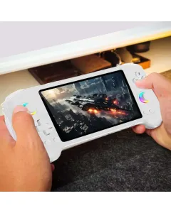 RG557 Retro Handheld Game Console 128 GB – White