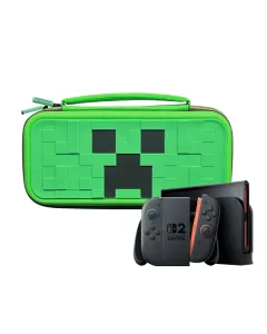 Silicone Carry Case for Nintendo Switch 2 Minecraft (PP Bag)