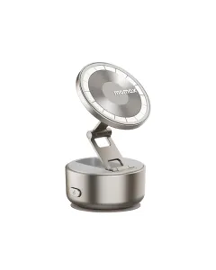 Momax 1-Snap Go Auto Suction Magnetic Phone Stand - Titanium