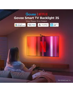 Govee Smart TV Backlight 3S 55"-65" (Netflix-Themed Packaging)