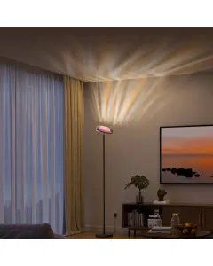 Govee Uplighter Floor Lamp 3 in 1 Lighting Effects, Dynamic Ripple Effect, RGBWW+RGBIC+WW Colors