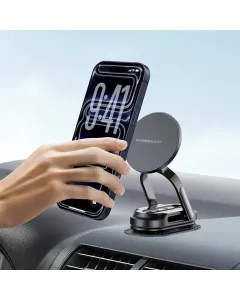 Powerology FlexiMount MagSafe Car Holder - Black