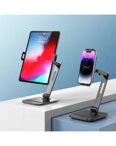 Powerology Smart-Clamp Phone & Tablet Mount - Black