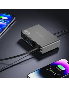 Powerology Univo Charging Station PD 100W - Black