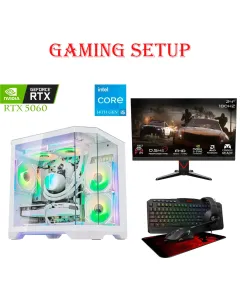 Gaming Pc Bundle Intel Core I5-14th Gen Rtx 5060 With 24" Gaming Monitor & Gaming Kit