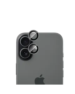 Eltoro Indivual Ar Metal Rings Camera Lens Protector for iPhone 17 - Black