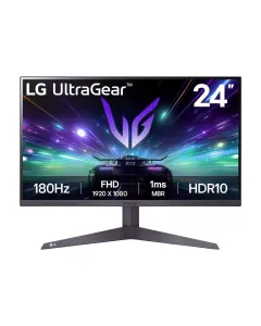 LG UltraGear 24"FHD 180Hz 1ms With AMD FreeSync Gaming Monitor