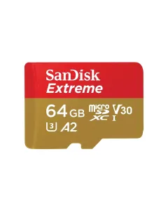 SanDisk Extreme 64GB microSDXC UHS-I CARD