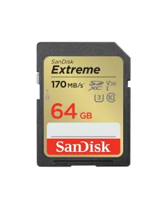 SanDisk Extreme SD UHS-I Card - 64GB