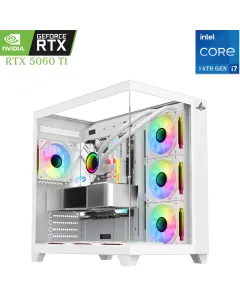 GAMING PC – Intel Core i7 14th Gen | RTX 5060 Ti 16GB | 1TB Gen4 SSD | 16GB DDR5 RAM
