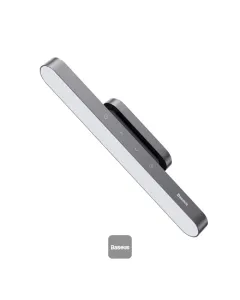 Baseus Magnetic LED Bedside Lamp Under Cabinet Lamp for Home Kitchen Room Gray