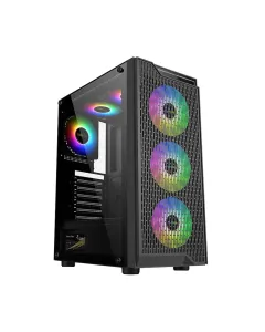 Lovingcool Lc-jufeng Gaming Pc Case - Black ( 8 Fan )