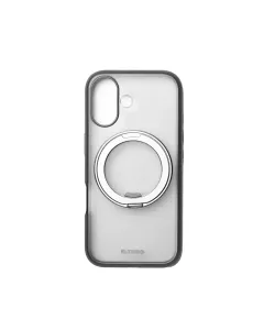 Eltoro MagSafe Rubberized with Rotating KickStand Case for iPhone 17 - Grey