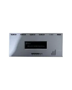 DTECH DT-7214(GS) Metal Shell HDMI Splitter Converter 4port 1 In 4 Out HDMI 18Gbps Splitter 1×4