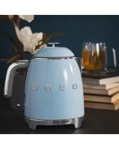 Smeg KLF05 50's Style Mini Electric Kettle 0.8 L -  Pastel blue