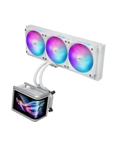 Asus Rog Ryuo Iv Slc 360 Argb Aio Cpu Liquid Cooler - White