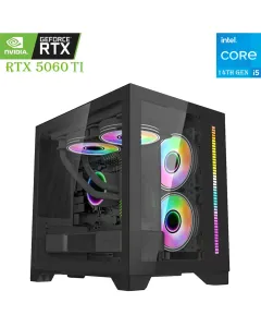 LovingCool Gaming PC – Intel Core i5 14th Gen | RTX 5060 Ti 16GB | 1TB SSD | 16GB RAM